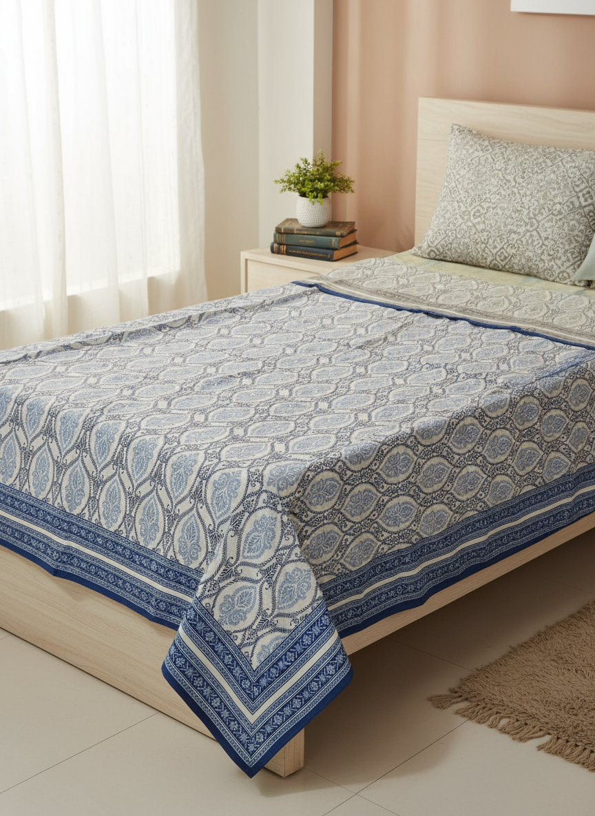 Malmal Dohar Single Dohar Set of 2