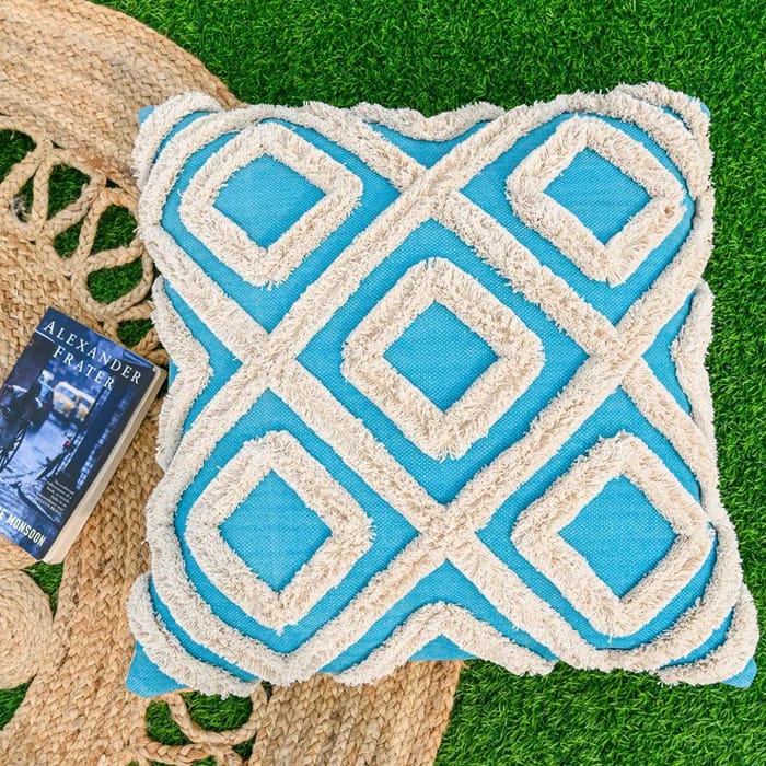 Geometrical Tufted Cushion Covers