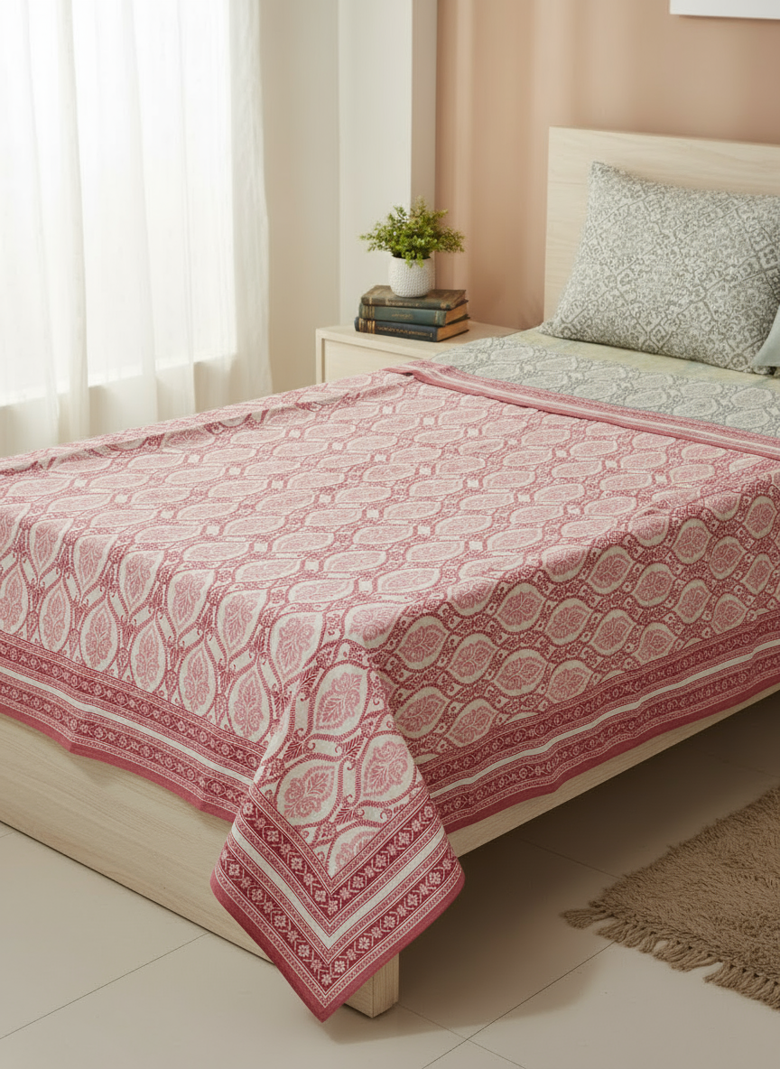 Malmal Dohar Single Dohar Set of 2